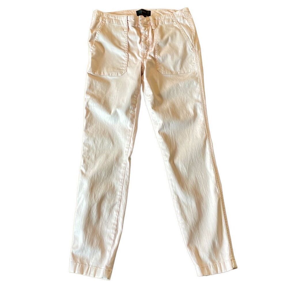 J.crew light pink mid rise chino pant size 4/27